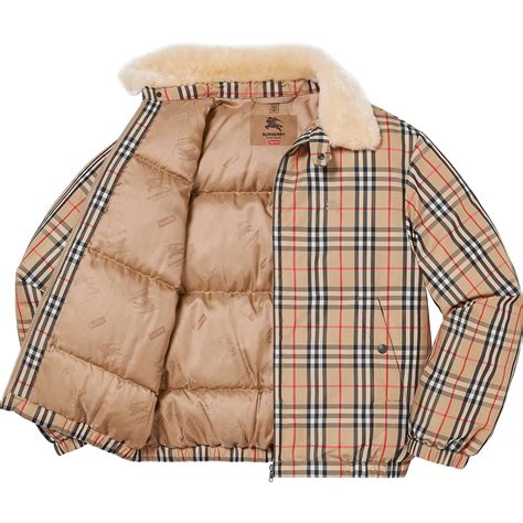 burberry supreme jacket|burberry jacket used.